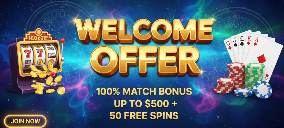 Cosmic welcome offer