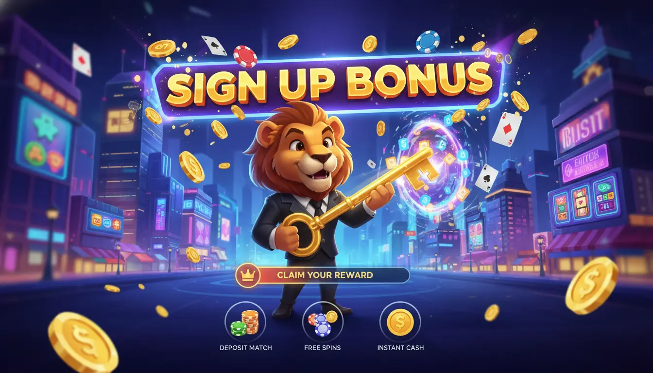 Cosmic sign up bonus
