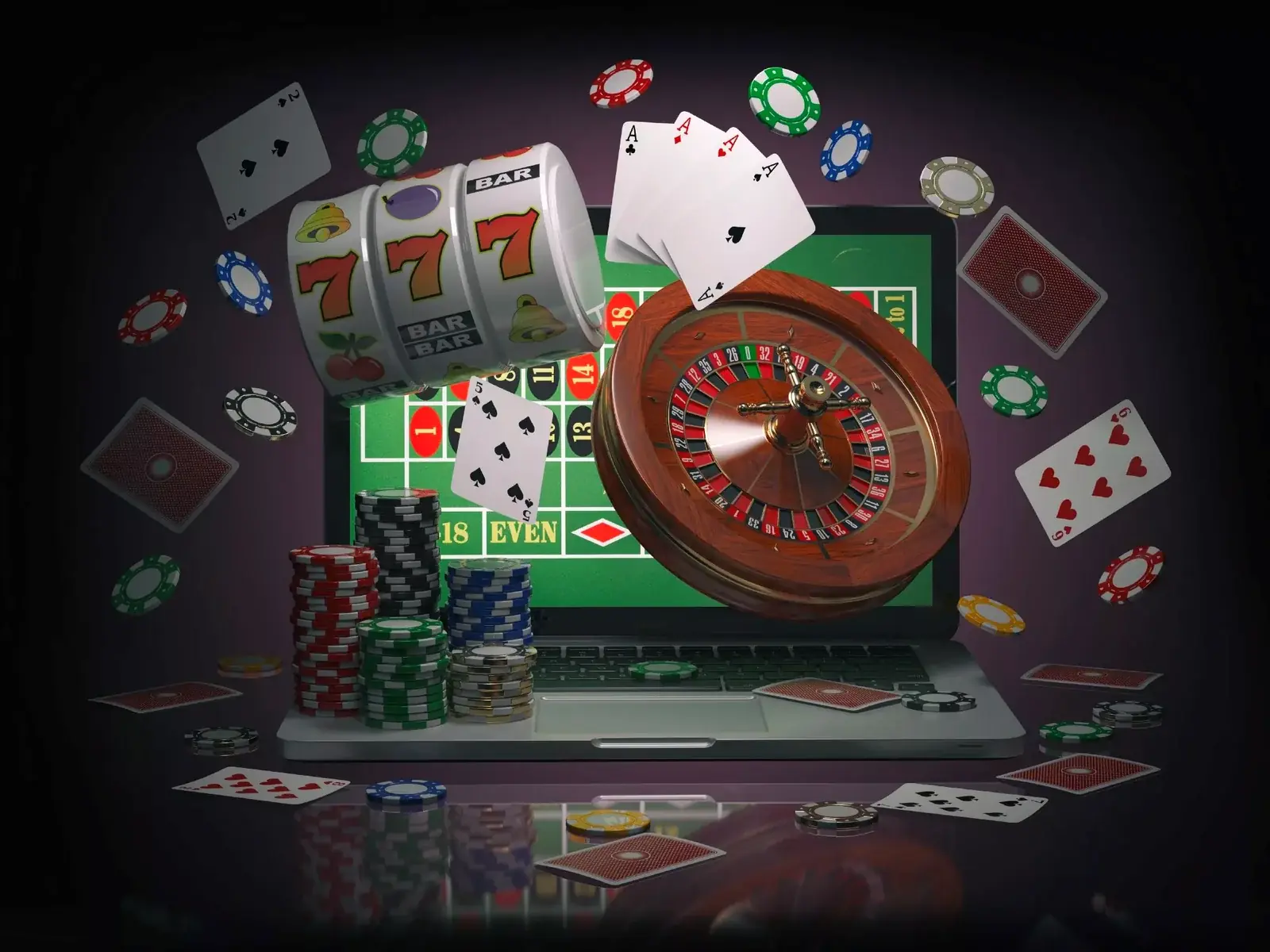 Cosmic casino game selection